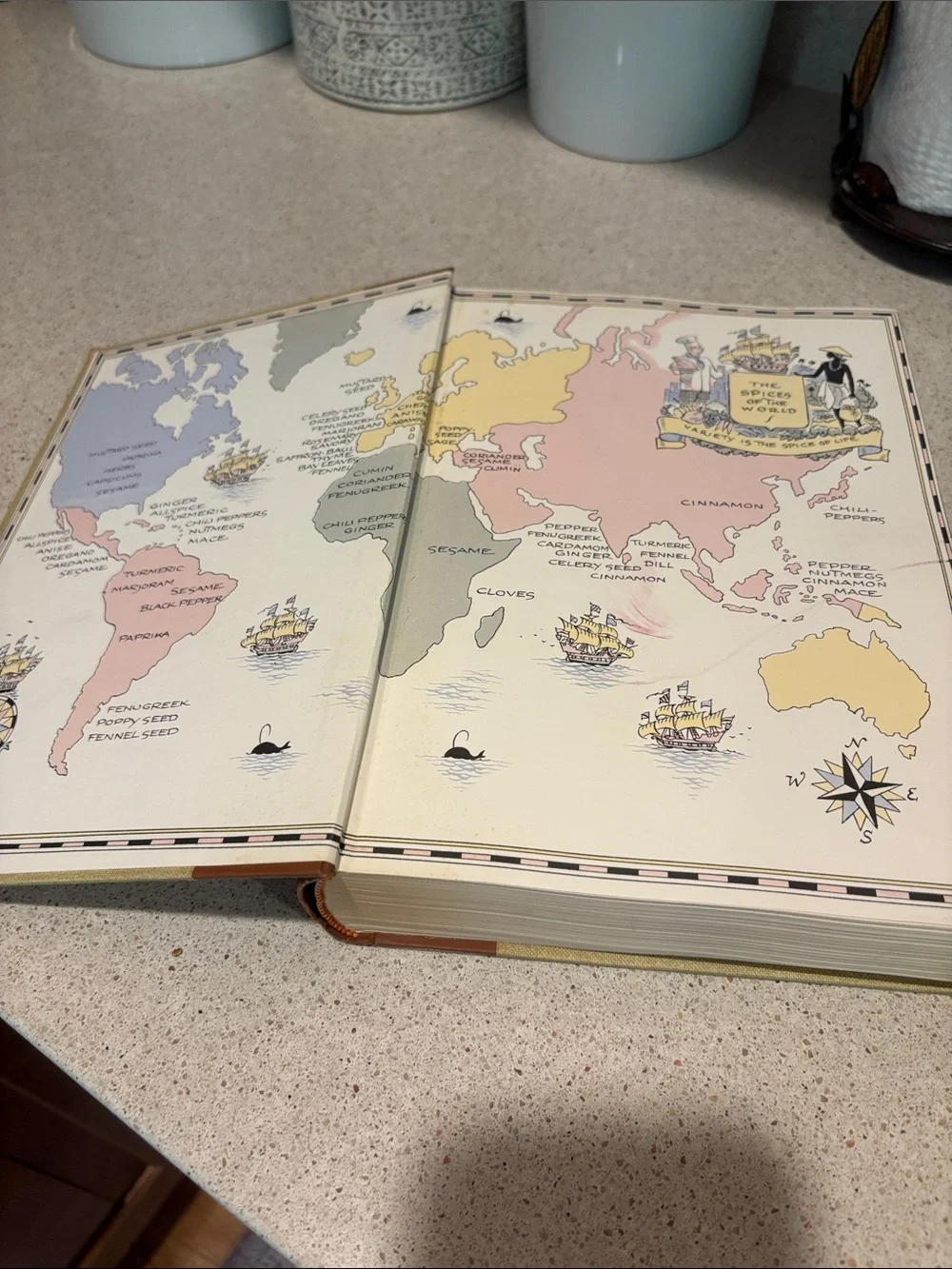 Vintage Cookbook The Spice Cookbook 1964